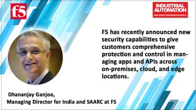 Dhananjay Ganjoo, Managing Director for India and SAARC at F5