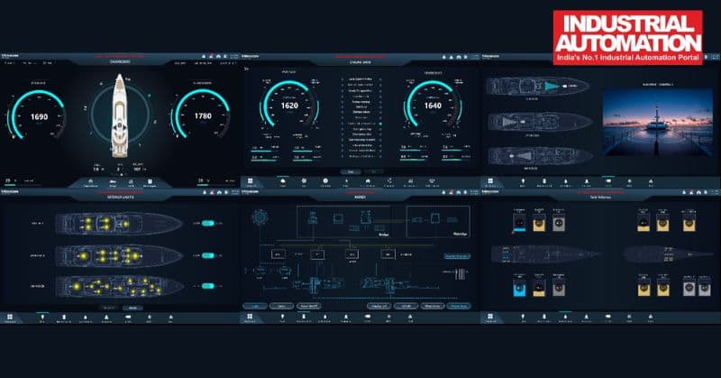 Emerson visualisation and automation solutions underpin a marine demonstration configuration