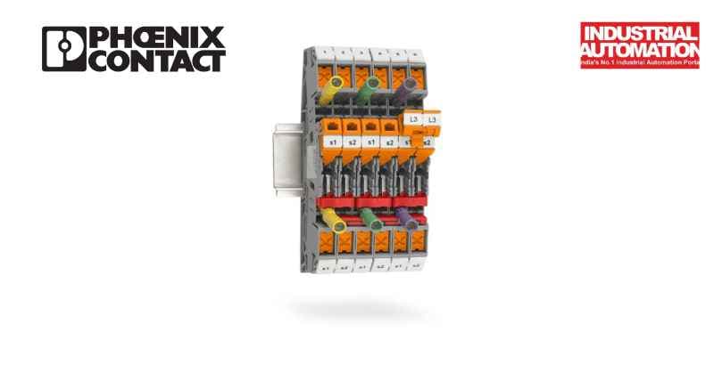 Modern measuring transducer terminal blocks with Push X technology