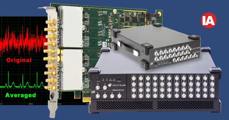 General-purpose Digitizers get Onboard Averaging Function