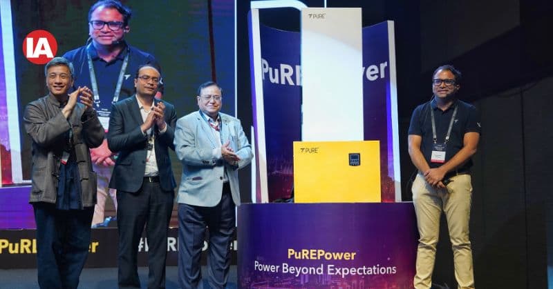 (R-L) Dr Nishanth Dongari, Dr V K Saraswat, Rohit Vadera and Eugene Huang.