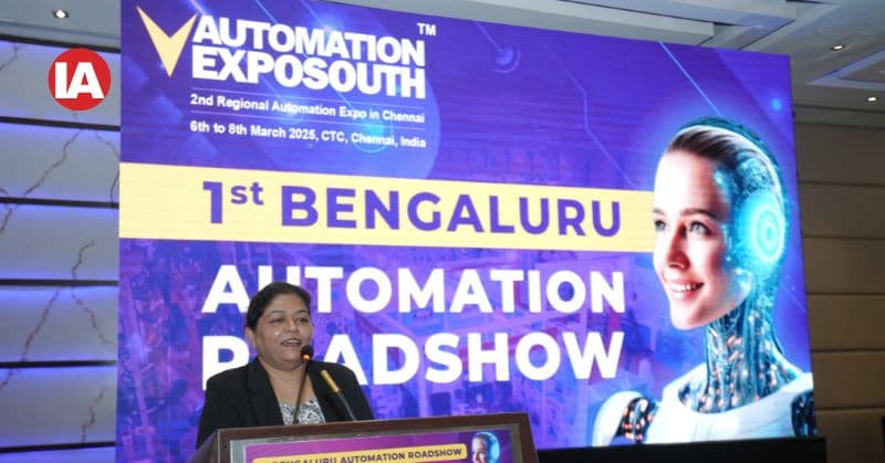 Ms Jyothi Joseph, Director, IED Communications, at the 1st Bangalore Roadshow in February 2025.