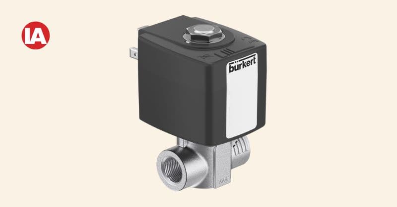 The Type 6440 is a servo-assisted piston valve