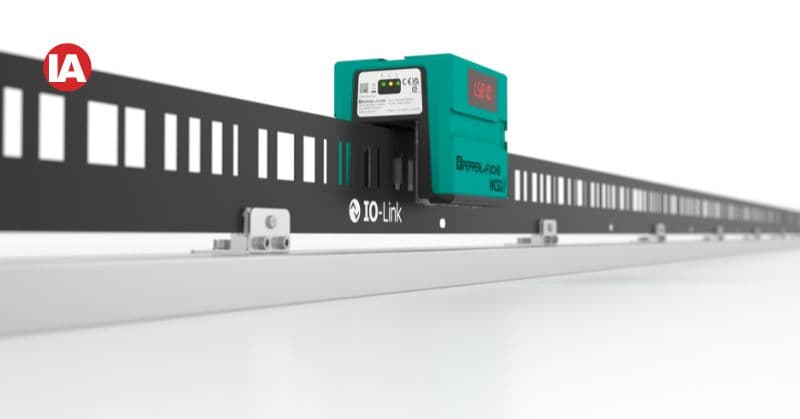 WCS3B IO Link Read Head with Laminate Code-Rail