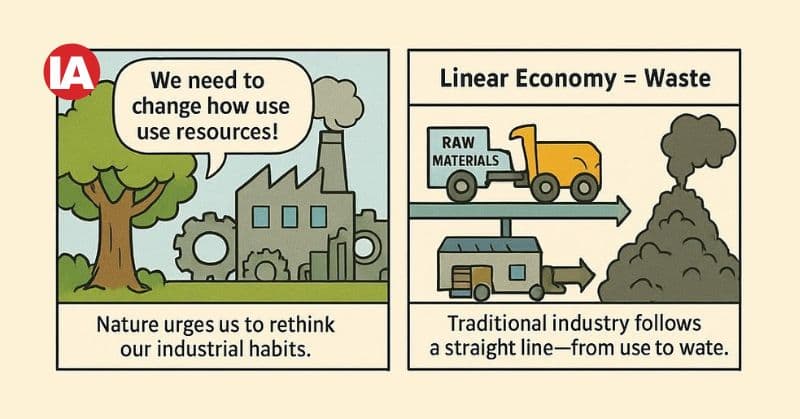 Time to reconsider the existing linear economic paradigm
