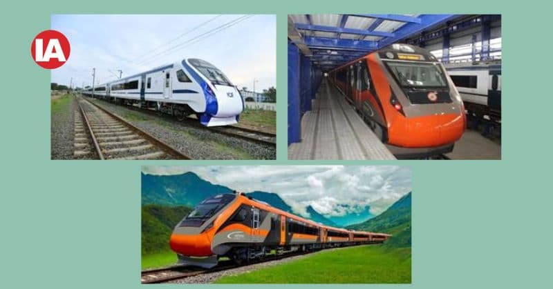 Trains like Vande Bharat, Amrit Bharat, and Namo Bharat are more than just upgraded coaches. Image source: PIB