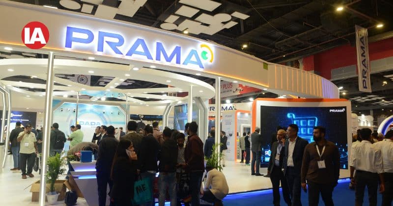 PRAMA booth at the IFSEC India