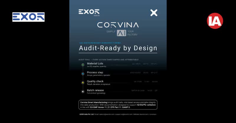 Corvina MES Pharmaceutical (Audit-Ready)
