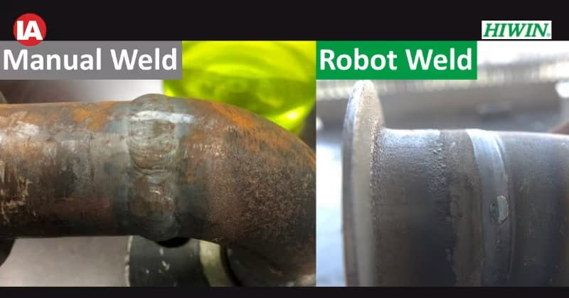 HIWIN welding robot system for oil & gas pipes