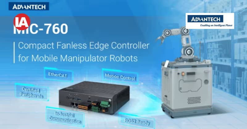 MIC-760, a compact fanless edge controller
