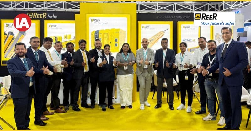 The ReeR Safety Team at Automation Expo 2025, Mumbai