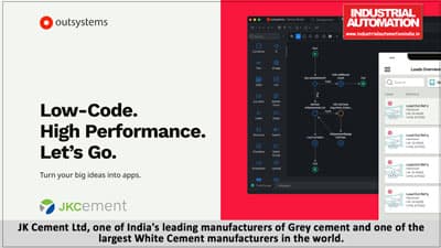 JK Cement adopts OutSystems high performance low-code technology to modernise application development