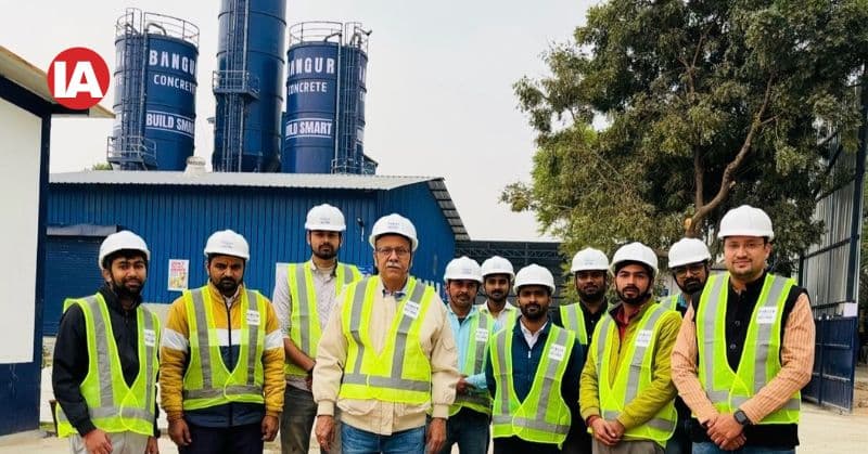 India's first solar-powered RMC plant
