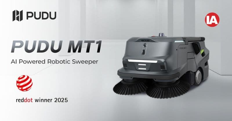 PUDU MT1 won Red Dot Design Award 2025