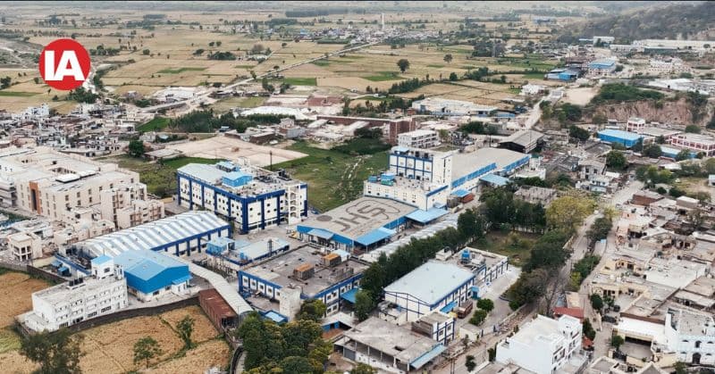 Aerial view of the new manufacturing unit