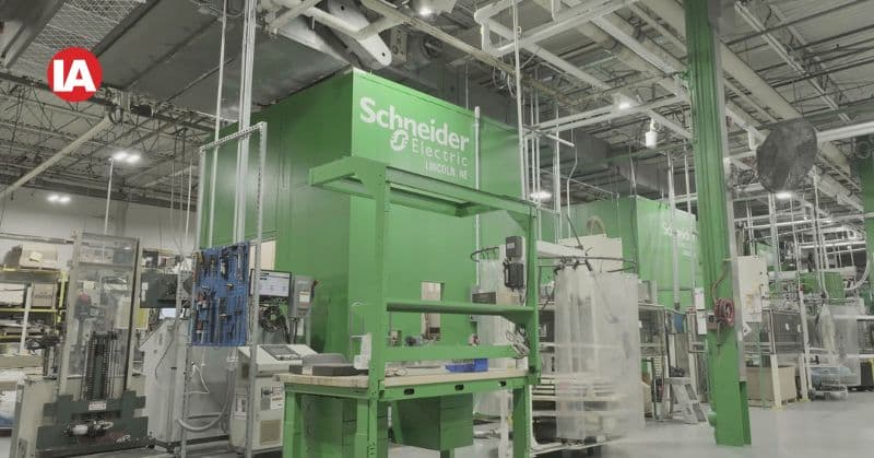 Schneider Electric manufacturing plant in Lincoln, Nebraska