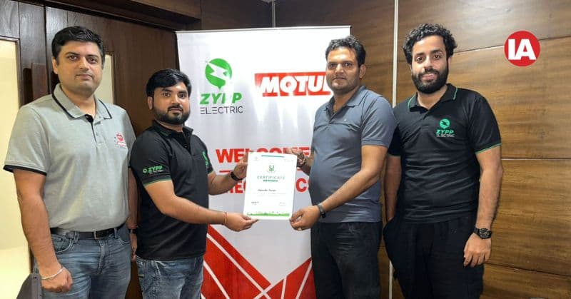 Motul India & Zypp Electric joined hands