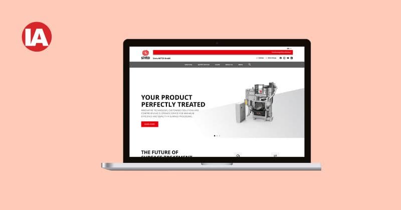 The new website of Sinto AGTOS