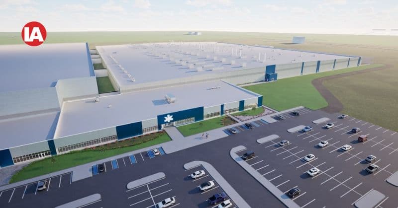 Rendering of Kimberly-Clark's future manufacturing facility