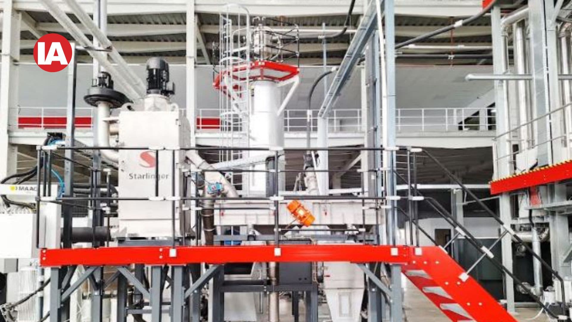 Starlinger recycling line at Sanand