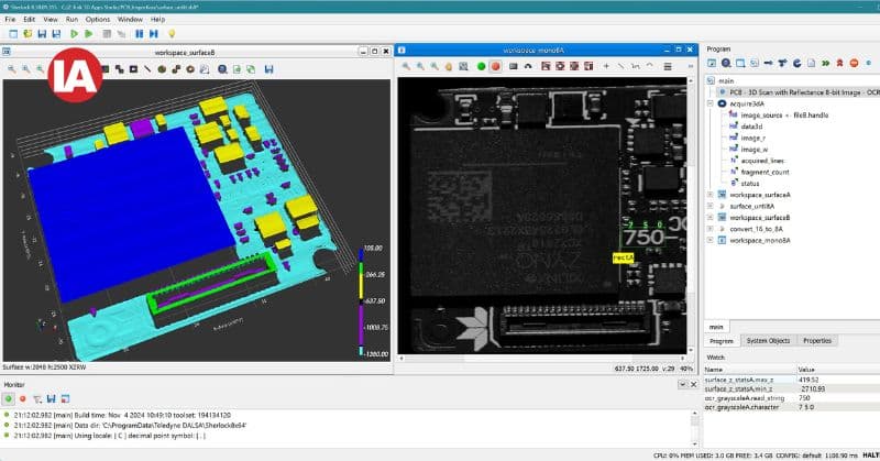 Z-Trak 3D Apps Studio in Sherlock 8.30