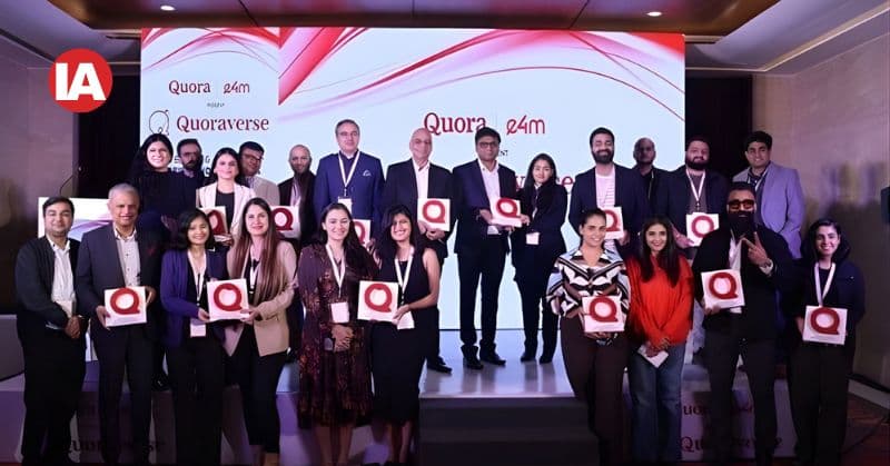Most Impactful Campaign award winners at Quoraverse Gurugram.