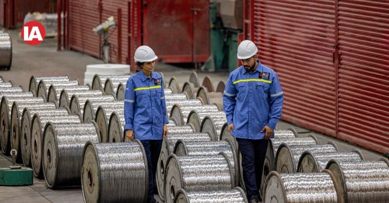 DMB produces both copper and aluminium