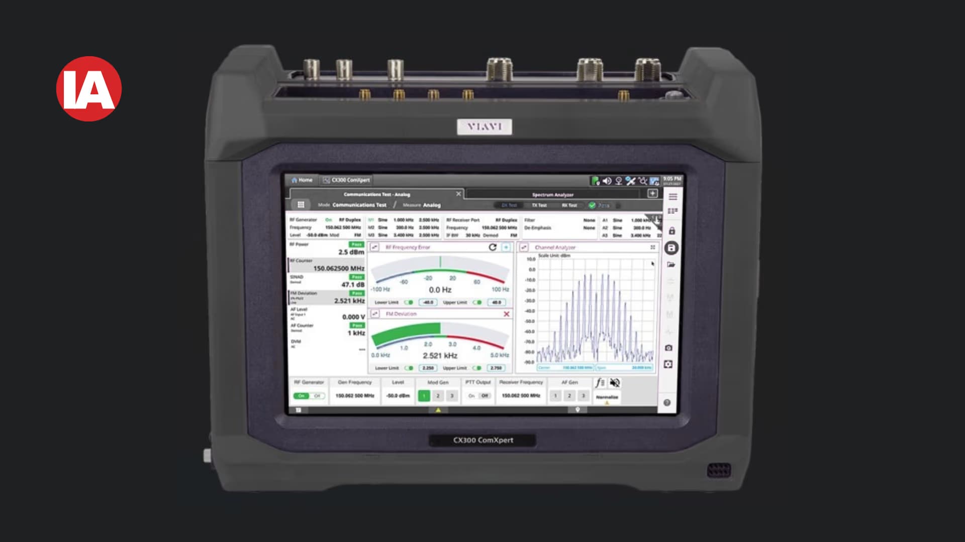 VIAVI launches TETRA MS Base station simulator for CX300 to simplify radio testing