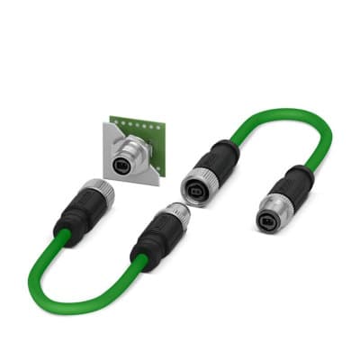 M12 Connectors for Single Pair Ethernet