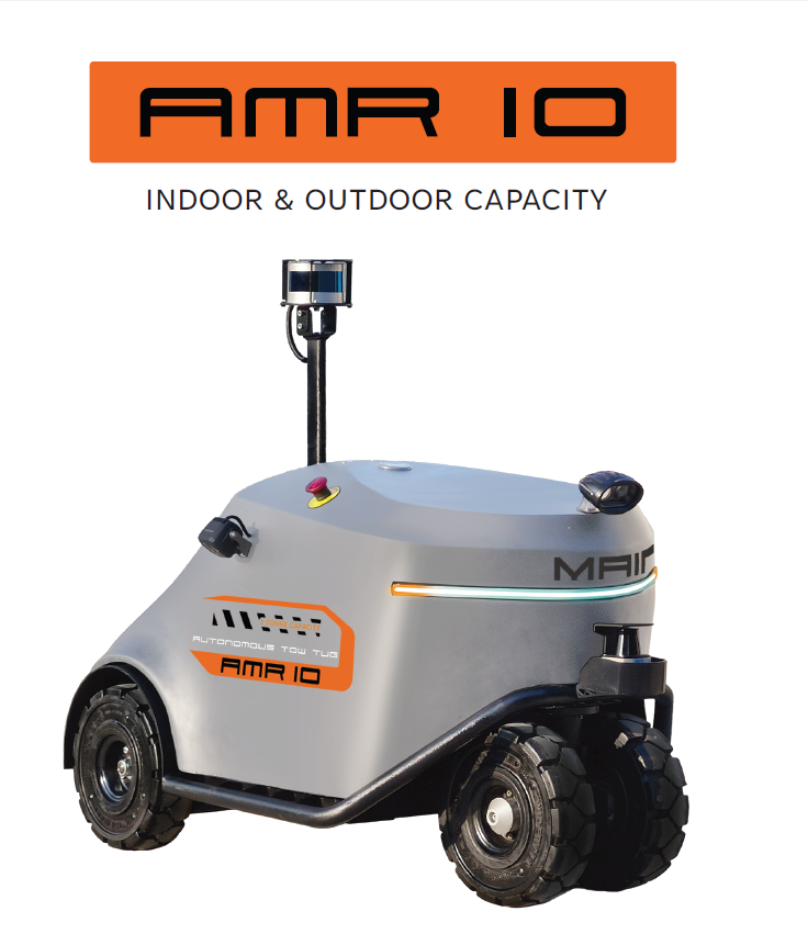 AMR 10 compact autonomous mobile robot for factory and warehouse automation