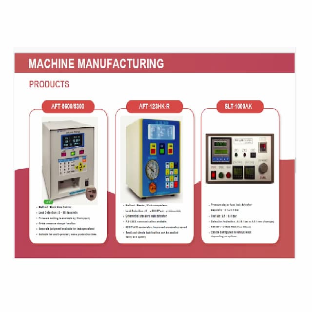 Air Leak Testing Machine