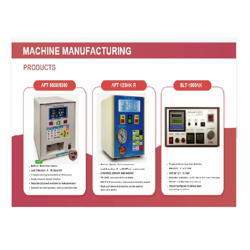 Air Leak Testing Machine