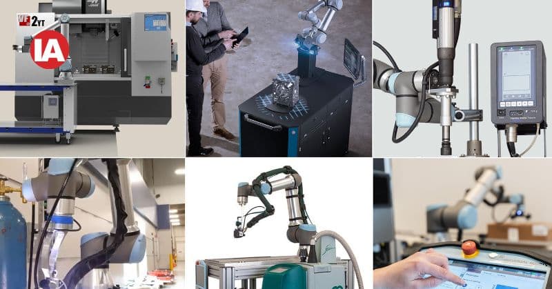 Application scenarious of collaborative robots or cobots. Image: Universal Robots