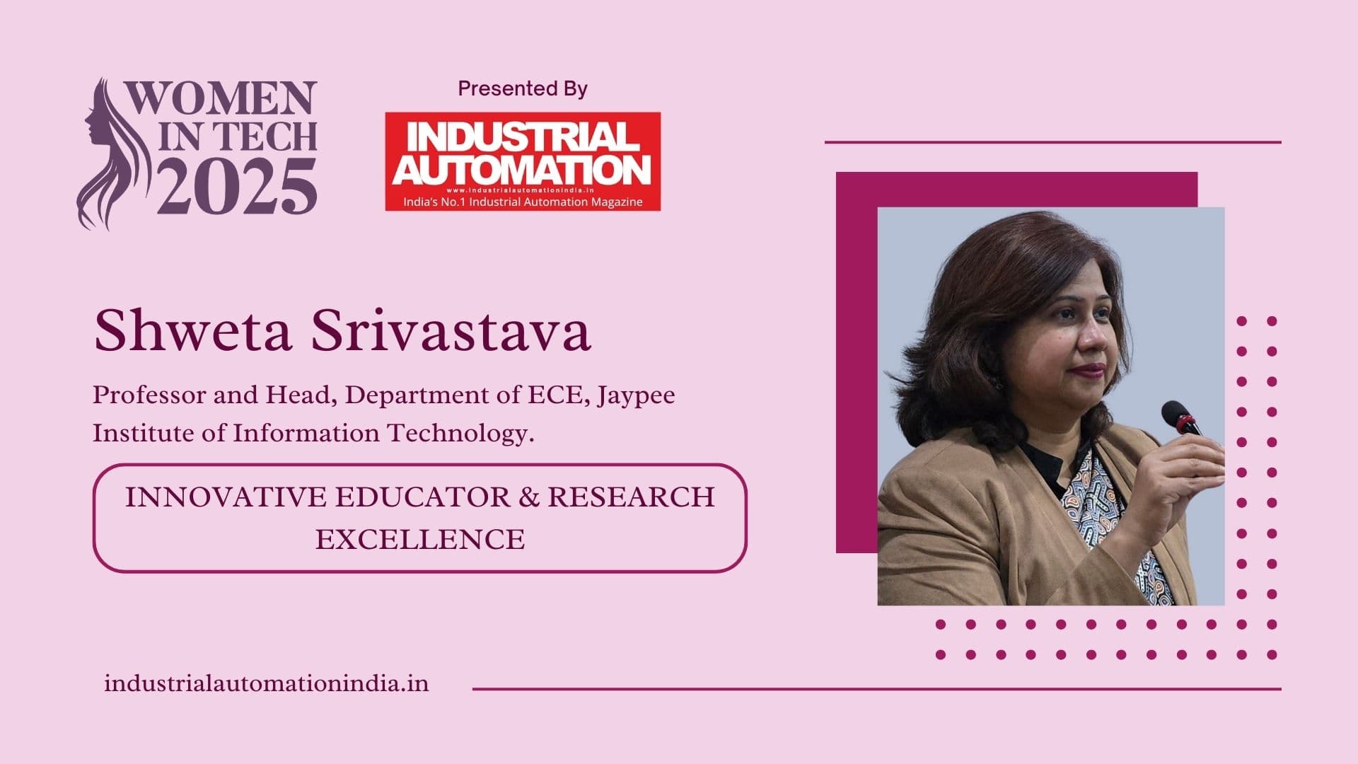 Interest and curiosity led me to work in the electronics and communication field’ – Shweta Srivastava