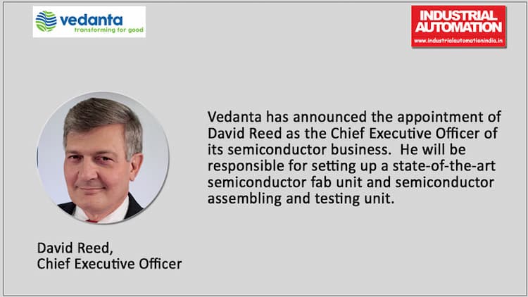 David Reed Texas Instruments India Vedanta appoints semiconductor industry veteran David Reed as CEO of ...
