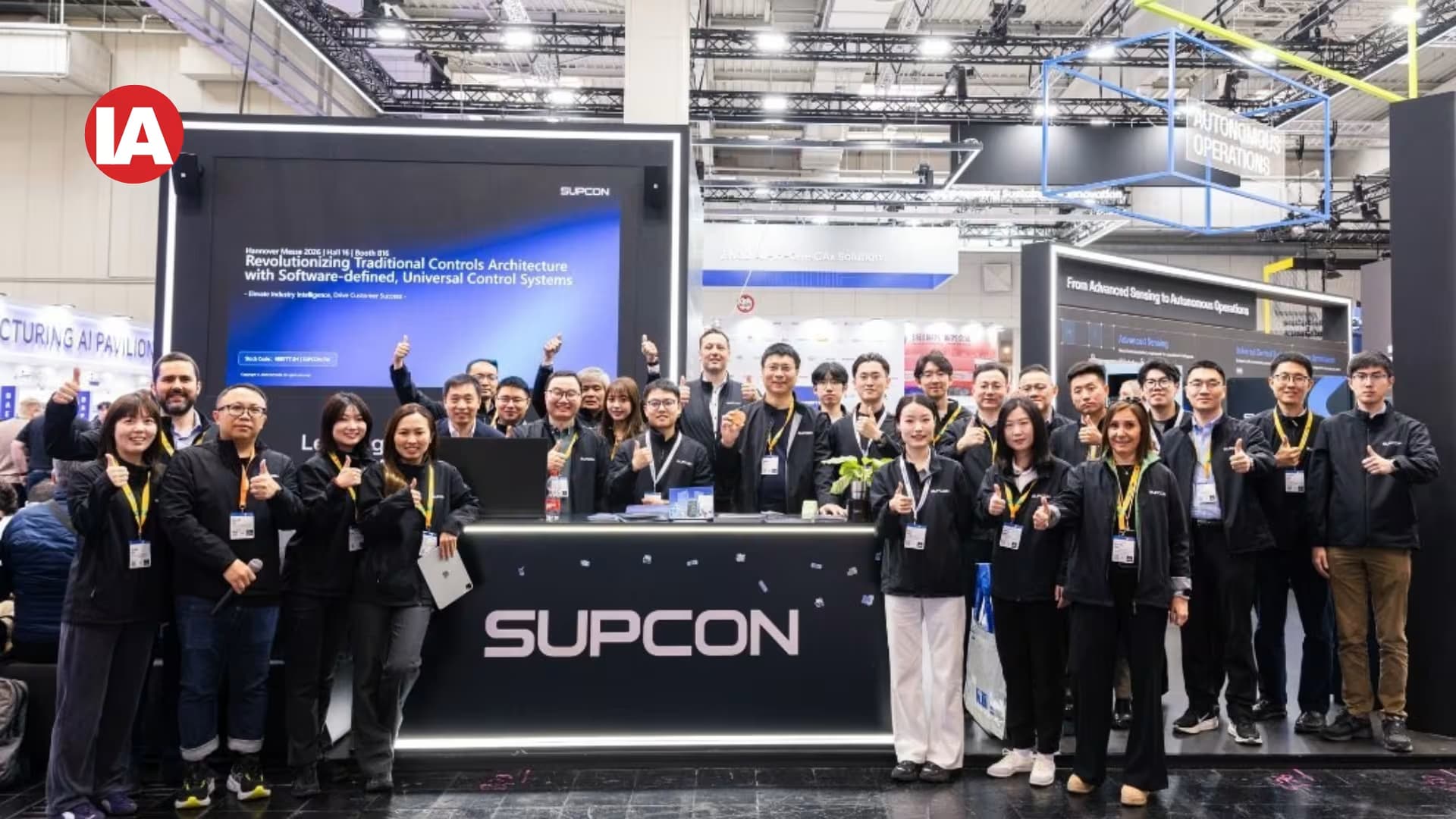Supcon Automatio SUPCON Showcases Autonomous Operations at Hannover Messe